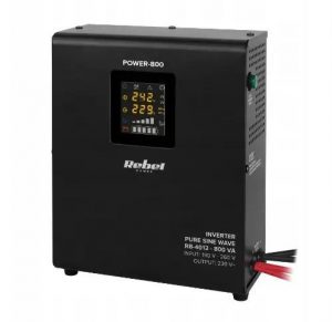 Джерело Безперебійного Живлення Rebel Power 800 RB-4012 12V/230V (500/800W) — Компактне і Надійне Живлення для Ваших Пристроїв