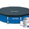 Каркасний Басейн з наметом і фільтруючим насосом Intex 28212-3 366 x 76 см