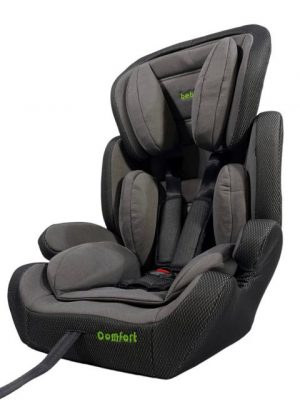 Автокрісло Bebico COMFORT GREY 9–36 кг — Комфорт і Надійність для Вашої Дитини в Дорозі