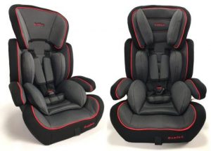 Автокрісло Bebico COMFORT RED 9–36 кг — Безпечні Подорожі з Яскравим Дизайном