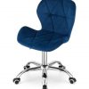 Комп'ютерне крісло VASTO OFFICE VELVET BLUE
