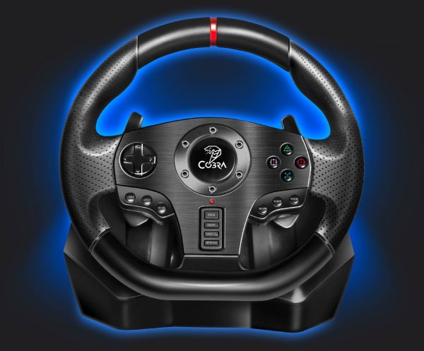 Ігрове Кермо Cobra GT900 Rally для PS4/PS3/Xbox One/PC з Реалістичною Вібрацією