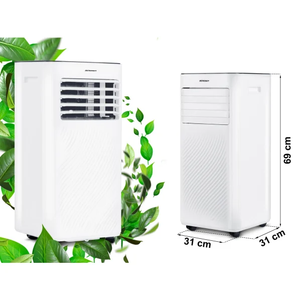 Berdsen BD-582 9000 BTU — Портативний Кондиціонер для Охолодження Простору з Регулюванням Потоку - Зображення 8