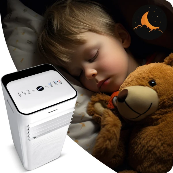 Berdsen BD-582 9000 BTU — Портативний Кондиціонер для Охолодження Простору з Регулюванням Потоку - Зображення 13