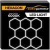 LED Світильник Auto Gamma Hexagon 297x307 см 5500-6000K Сучасний Дизайн для Інтер’єру