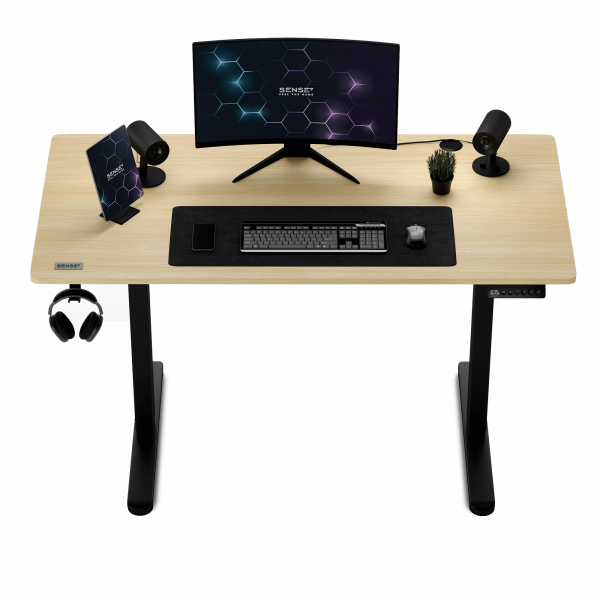 Ігровий стіл SENSE7 Nojo 120х60 см чорна сосна - Зображення 5