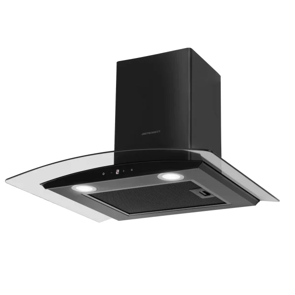 Витяжка Кухонна Berdsen BT-216 60 см Black з Ергономічною Панеллю та Трьома Режимами Роботи - Зображення 2