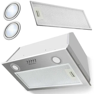Підшафна Кухонна Витяжка Berdsen BE-50 Inox 60 см з Енергоефективною Системою Фільтрації