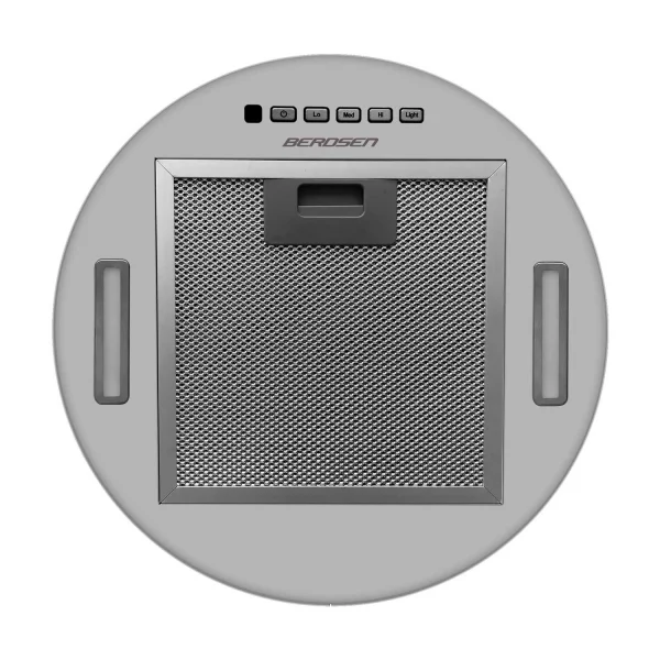 Витяжка Підвісна Кухонна Berdsen BT-226 35 см INOX з Нержавіючої Сталі для Сучасного Інтер’єру - Зображення 4