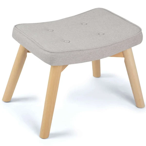 Підніжка для Крісла Norse Sofatel Grey з Оббивкою з Мікрофібри для Повного Комфорту - Зображення 2