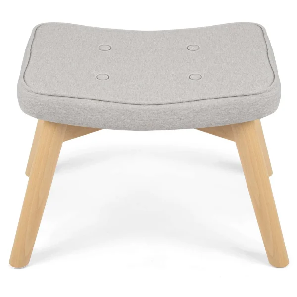 Підніжка для Крісла Norse Sofatel Grey з Оббивкою з Мікрофібри для Повного Комфорту - Зображення 3