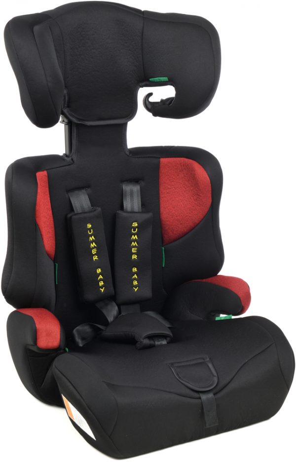 Автокрісло SUMMER BABY Cosmo I-Size 76-150 см ЧОРНО-ЧЕРВОНЕ Безпечні подорожі для вашої дитини - Зображення 6