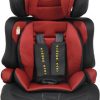 Автокрісло SUMMER BABY Cosmo I-Size 76–150 см Чорно-Червоне — Яскравий Дизайн та Надійний Захист для Малюка