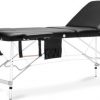 Стіл для масажу BodyFit 3-х сегментний алюміній XXL чорний