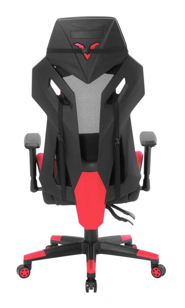 Геймерське Крісло RACER BX-5124 Червоне з Міцною Металевою Рамою - Зображення 3