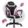 Ігрове Крісло дитяче для геймерів HUZARO RANGER 1.0 Pink Mesh for Gamers