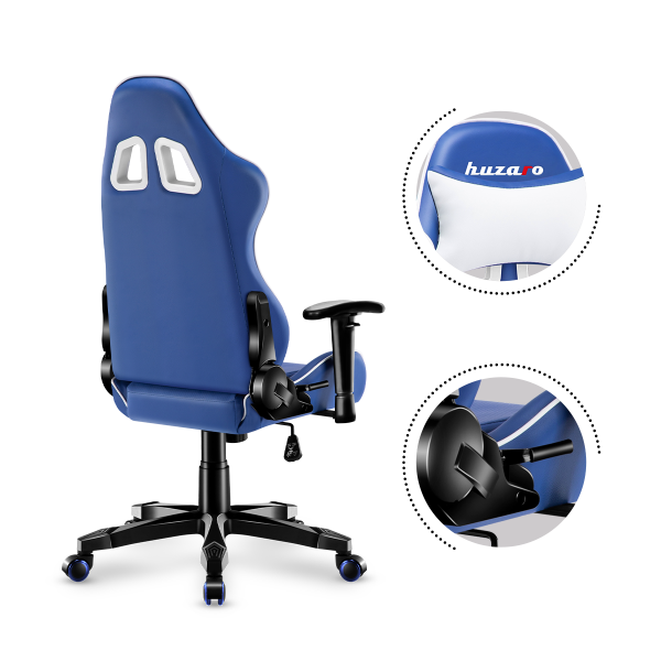Ігрове Крісло дитяче для геймерів HUZARO RANGER 6.0 Blue for Gamers - Зображення 6