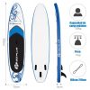 SUP Дошка Costway SP37537-M 325 см для Активного Відпочинку на Воді
