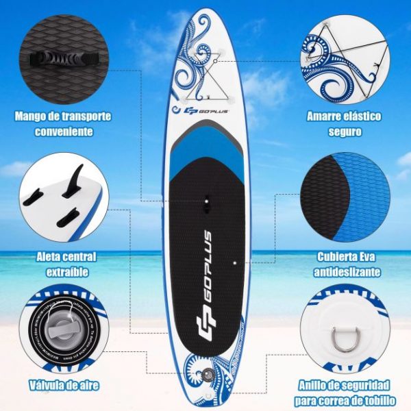 Дошка Costway SUP SP37537-M 325 см. - Зображення 7