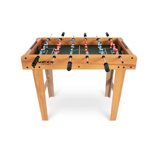 Настільний футбольний стіл Neosport 70x37x62 см NS-802 дерево - Зображення 6