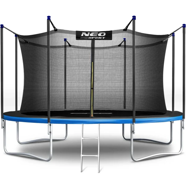 Neo-Sport 13 FT IN (404 см) — Просторий Батут з Внутрішньою Сіткою та Драбиною для Сімейного Купання - Зображення 2