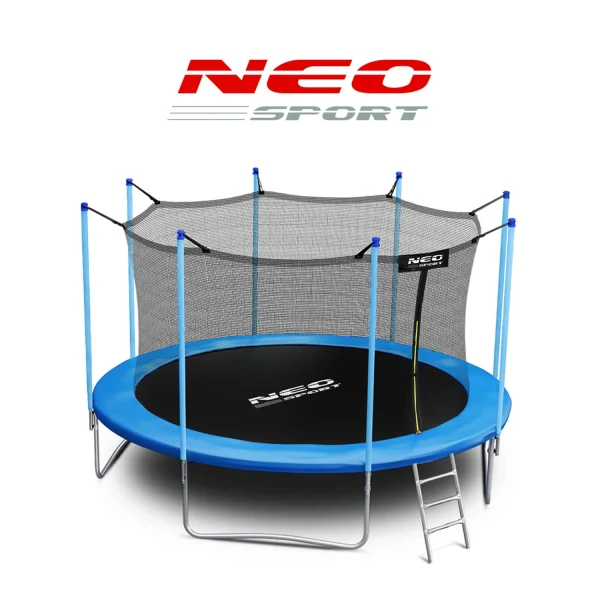 Садовий Батут з внутрішньою сіткою та драбиною Neo-Sport 15 футів/465 см - Зображення 9
