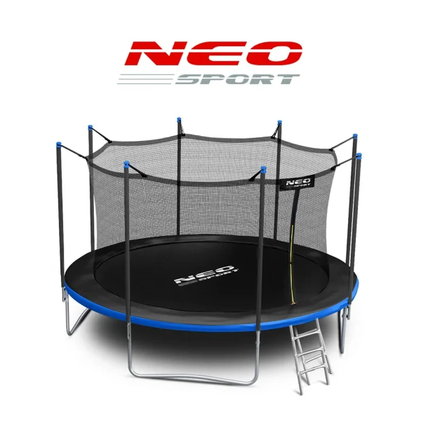 Садовий Батут із внутрішньою сіткою та драбиною Neo-Sport 15 футів/465 см - Зображення 7