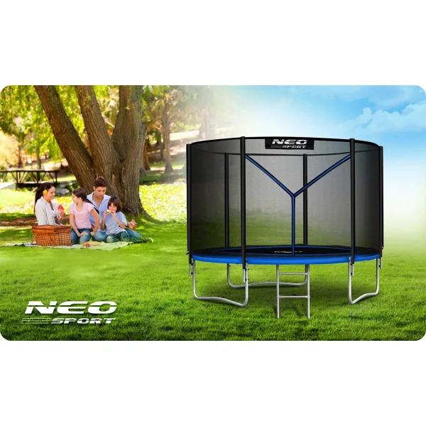 Neo-Sport 6 FT OUT (183 см) — Компактний Садовий Батут із Зовнішньою Сіткою для Маленьких Двірників - Зображення 7