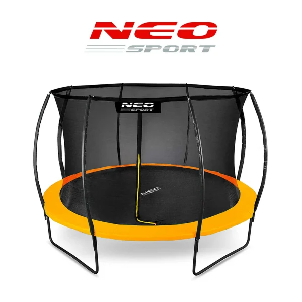 Neo-Sport 12 FT (374 см) — Профільований Батут з Внутрішньою Сіткою для Родинного Купання у Саду - Зображення 9
