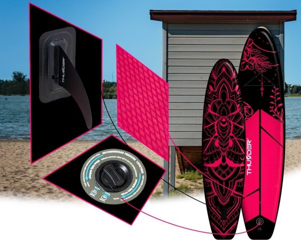 SUP дошка THUNDER COAST MOTH 320 см. - Зображення 5