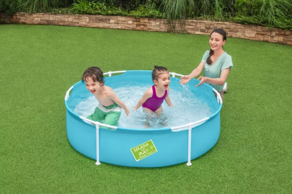 Дитячий Басейн Bestway 56283 — Круглий Каркасний Формат 152×38 см для Веселого Літа - Зображення 2