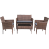 Меблі Ideal Garden SFS010 Світло-Коричневі — Гармонія Комфорту і Природного Дизайну