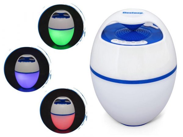 Плаваюча світлодіодна Bluetooth колонка Bestway 58700 якісний звук та яскраве світло - Зображення 3