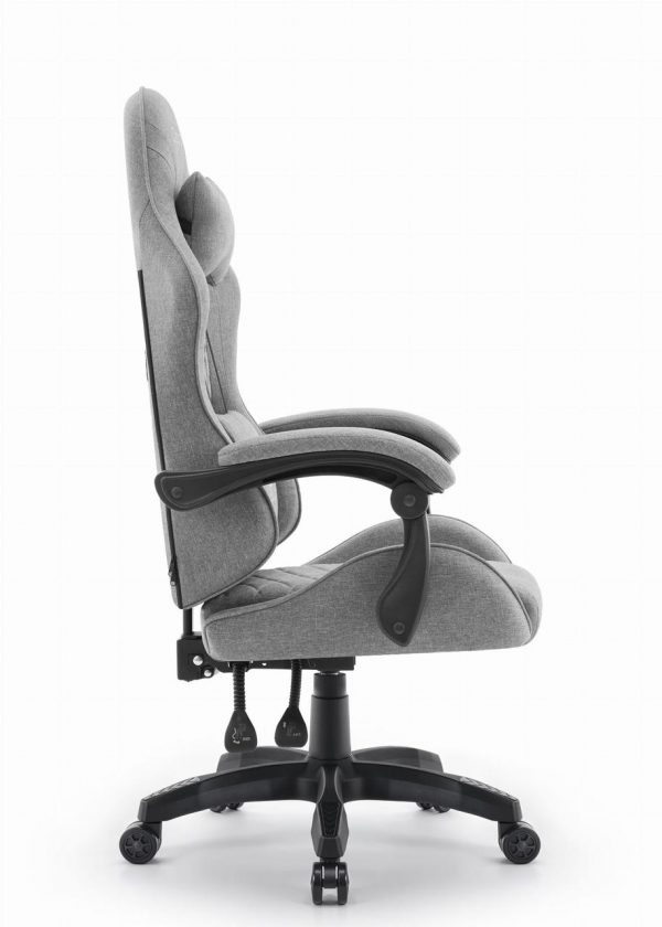 Ігрове Крісло Cabro C500 Fabric Сіро-Чорне Ідеальний Баланс Стилю та Комфорту - Зображення 2