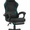 Геймерське Крісло Cabro C502 Black-Green Чорне Тканина Енергійний Стиль та Комфорт