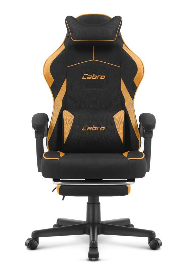 Ігрове крісло Cabro C502 FABRIC Grey black стильний дизайн та неперевершений комфорт для геймерів - Зображення 3