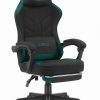 Ігрове Крісло Cabro C504 Чорно-Зелене Тканина Енергія та Комфорт для Геймерів