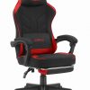 Геймерське Крісло Cabro C504 Black-Red Чорно-Червоне Потужний Стиль для Ігор