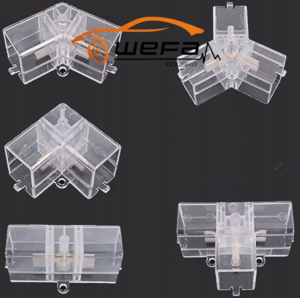 Світлодіодний світильник HQ LED HEXAGON P1 8HEX 6500K 165x380 - Зображення 4