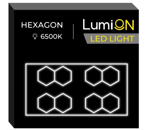 Світлодіодна панель LumiOn 484,5 x 243,5 см біла потужне та стильне освітлення для вашого простору