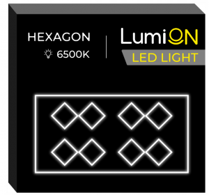 Світлодіодна Панель LumiOn 484,5×243,5 см — Сучасне Рішення для Освітлення Інтер’єру з Економією