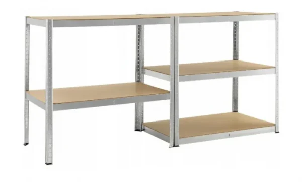 Металевий Складський Стелаж FUNFIT 180×90×40 см — 5 Полиць для Організації Простору - Зображення 5