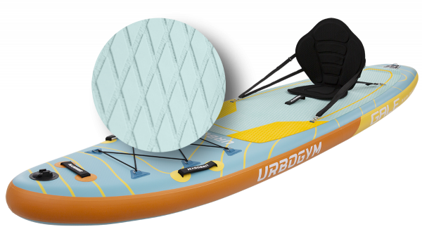 SUP дошка Urbogym Gale 320см стабільність і комфорт для водного відпочинку - Зображення 4