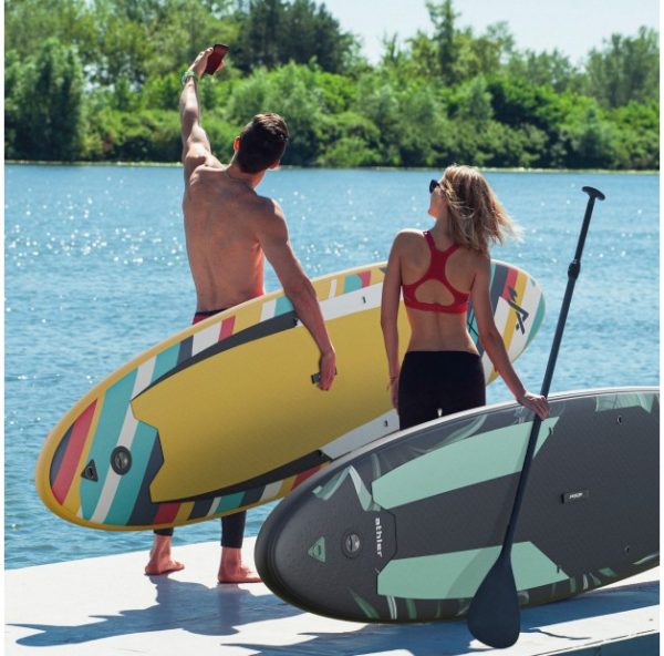 Надувна SUP дошка 2в1 Athler Sea 70 Orange ідеальна для відпочинку та спорту - Зображення 3