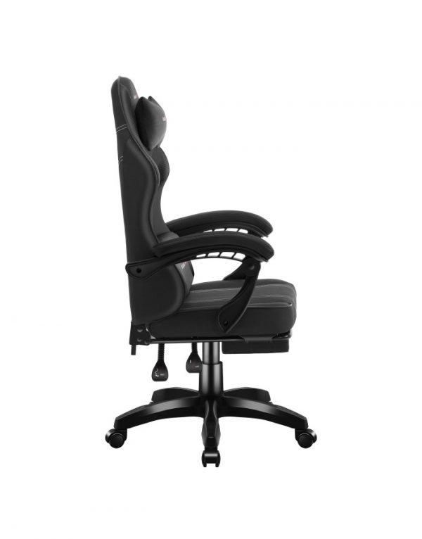 Ігрове Крісло Huzaro Force 3.7 Carbon Чорне — Ергономіка і Стриманий Дизайн для Геймера - Зображення 6