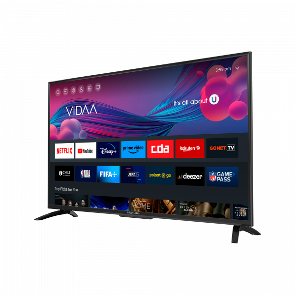 Smart TV 40" Kruger&Matz KM0240FHD-V - Зображення 2