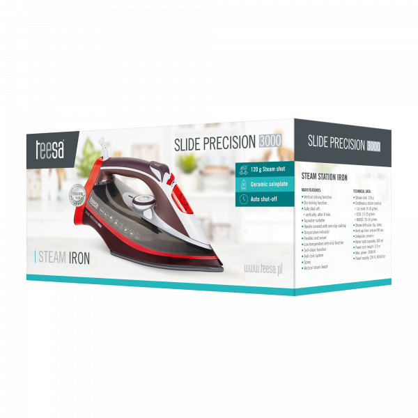 Електропраска Teesa SLIDE PRECISION 3000 TSA2011 - Зображення 6