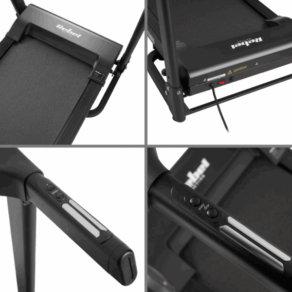 Домашня Електрична Бігова Доріжка Rebel Active RBA-1001 — Компактне Рішення для Фітнесу - Зображення 2