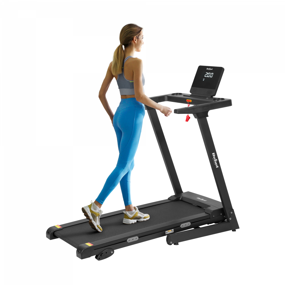 Бігова Доріжка Електрична Rebel Active RBA-1002 — Регульована Швидкість та Амортизація - Зображення 3