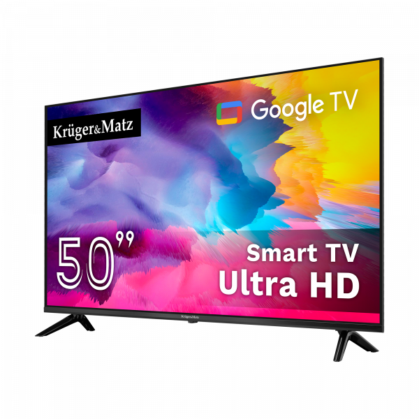 Smart TV 50" Kruger&Matz Google TV — Мультимедіа Центр з Доступом до Google Play - Зображення 2